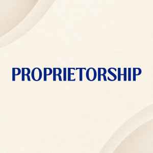 Proprietorship