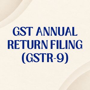 GST Annual Return Filing (GSTR-9)