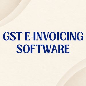 GST E-Invoicing Software