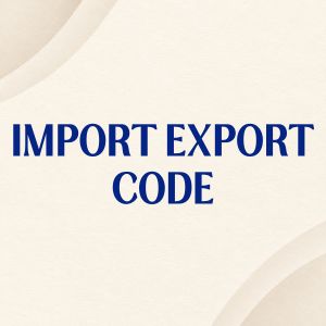 Import Export Code
