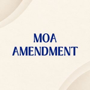 MOA Amendment