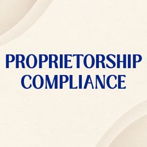 Proprietorship Compliance